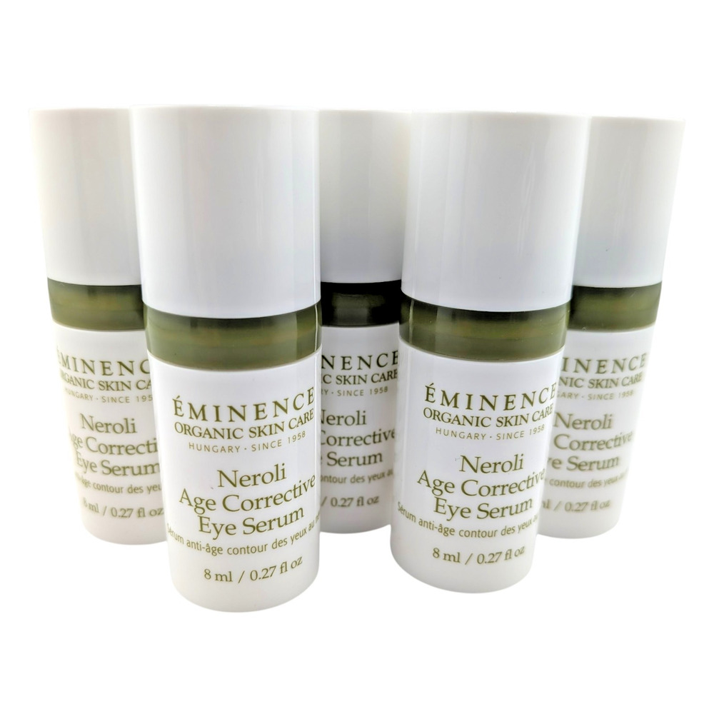 Eminence Neroli Age Corrective Eye Serum Lot of 5x 8ml Bottles (Over 1oz Total)